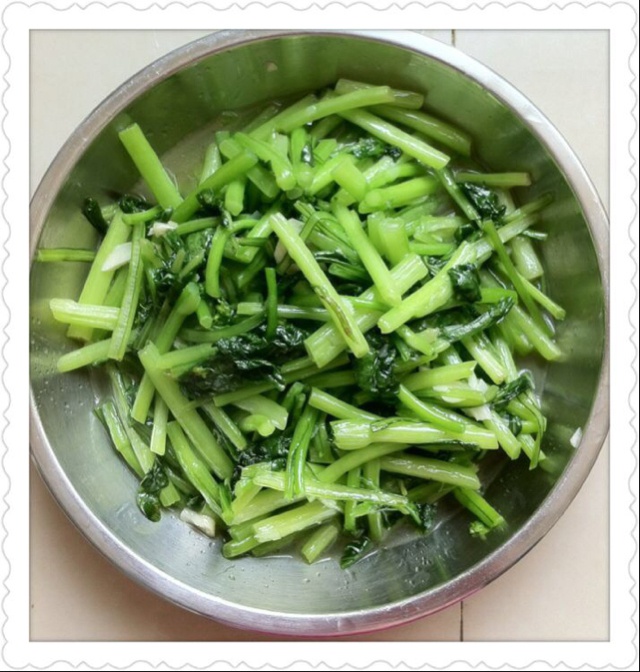 清炒菜心