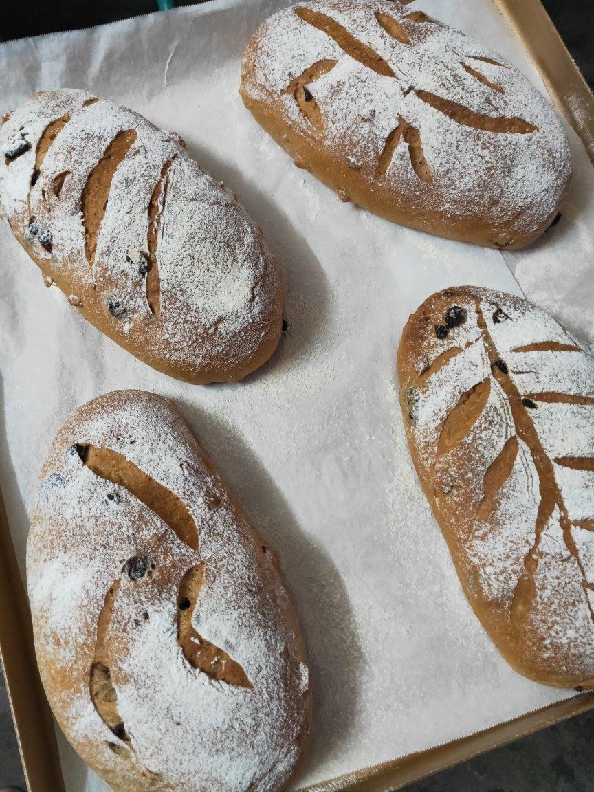 全麦核桃包～软欧包