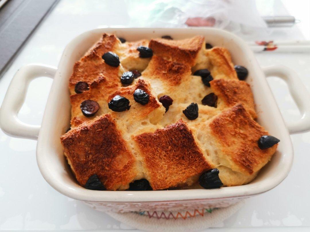 焗烤蔓越梅吐司布丁