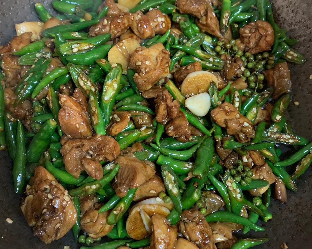 尖椒鸡的做法