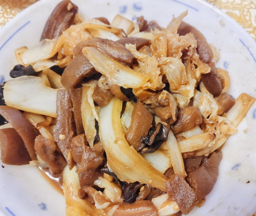醋烹酱烧茄子白菜