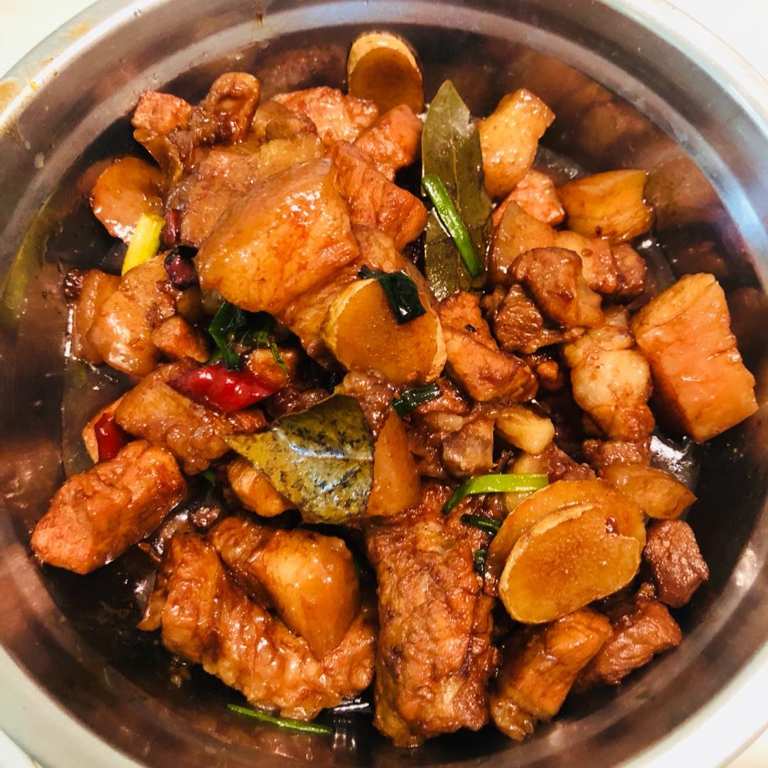 不焯水不放油的家常红烧肉