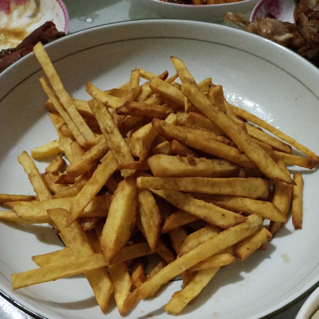 自制炸薯条🍟