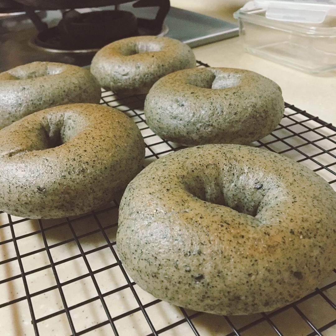 原味贝果🥯/黑芝麻贝果🥯