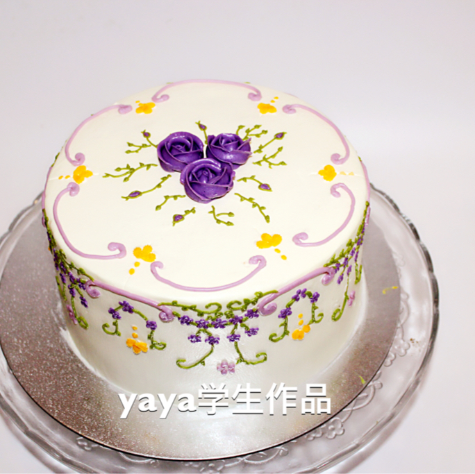 韩式裱花学员作品