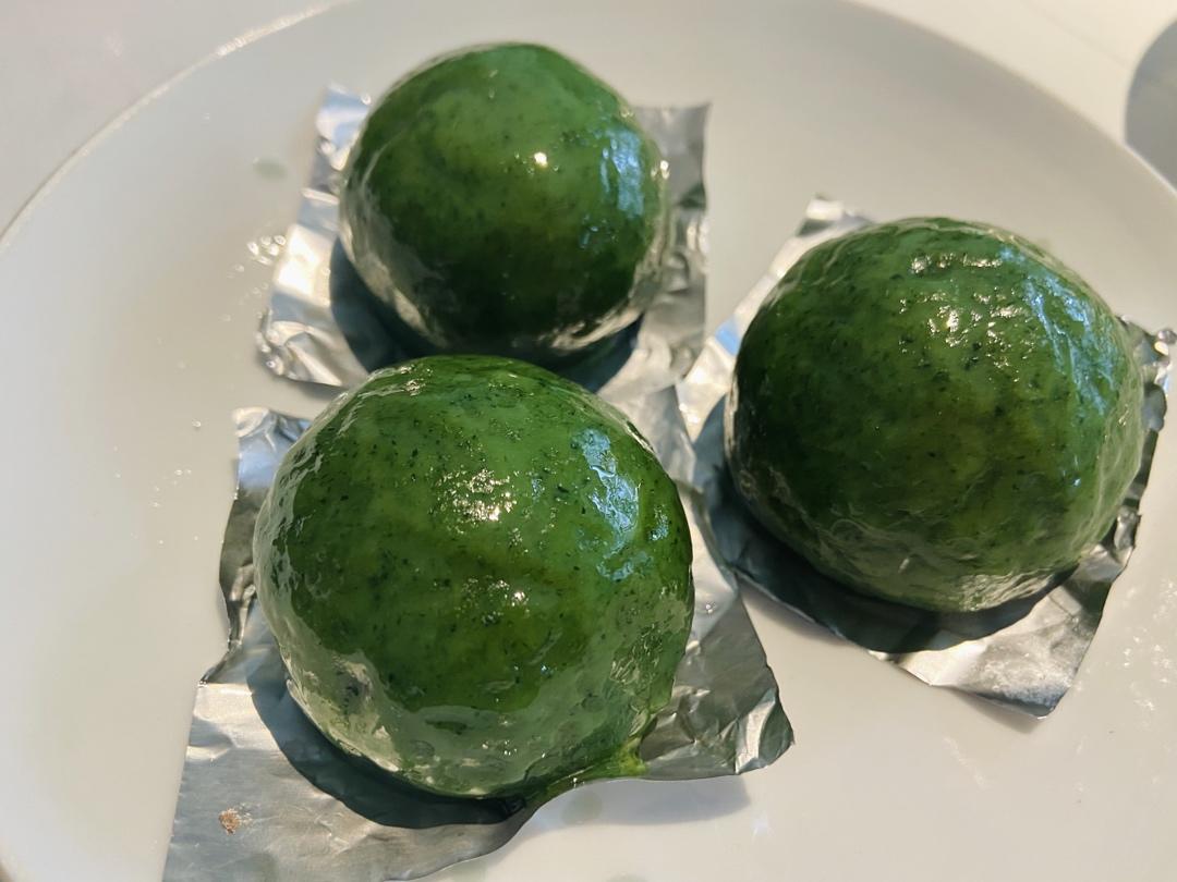 青团 | 咸蛋黄肉松馅