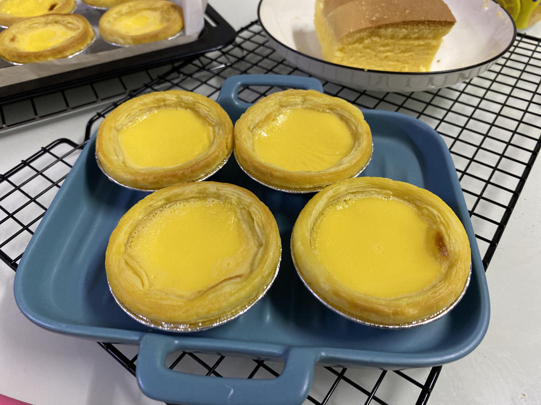 🥧超简单快手的蛋挞~（🥚全蛋液👉无淡奶油）