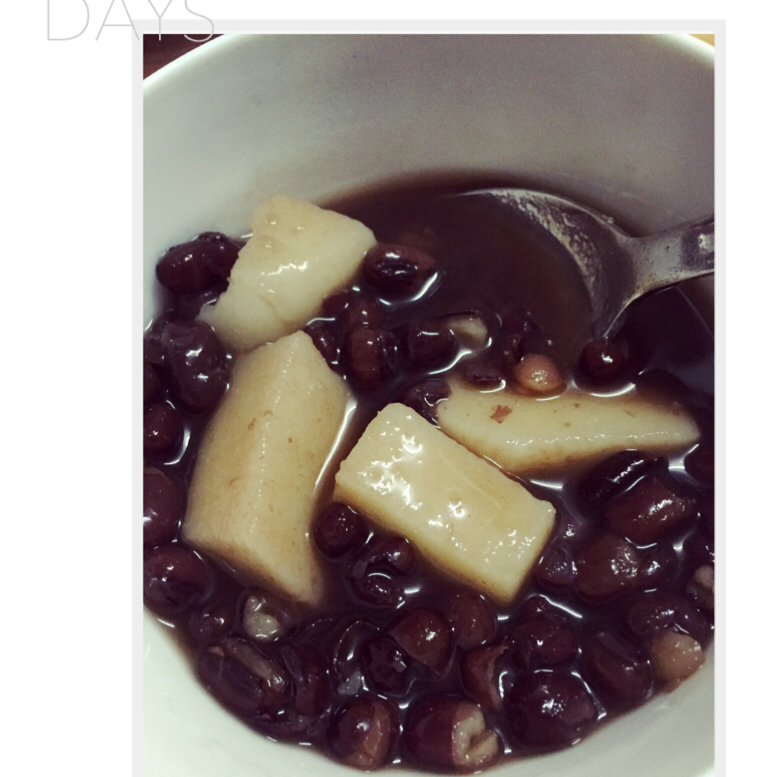 红豆年糕汤