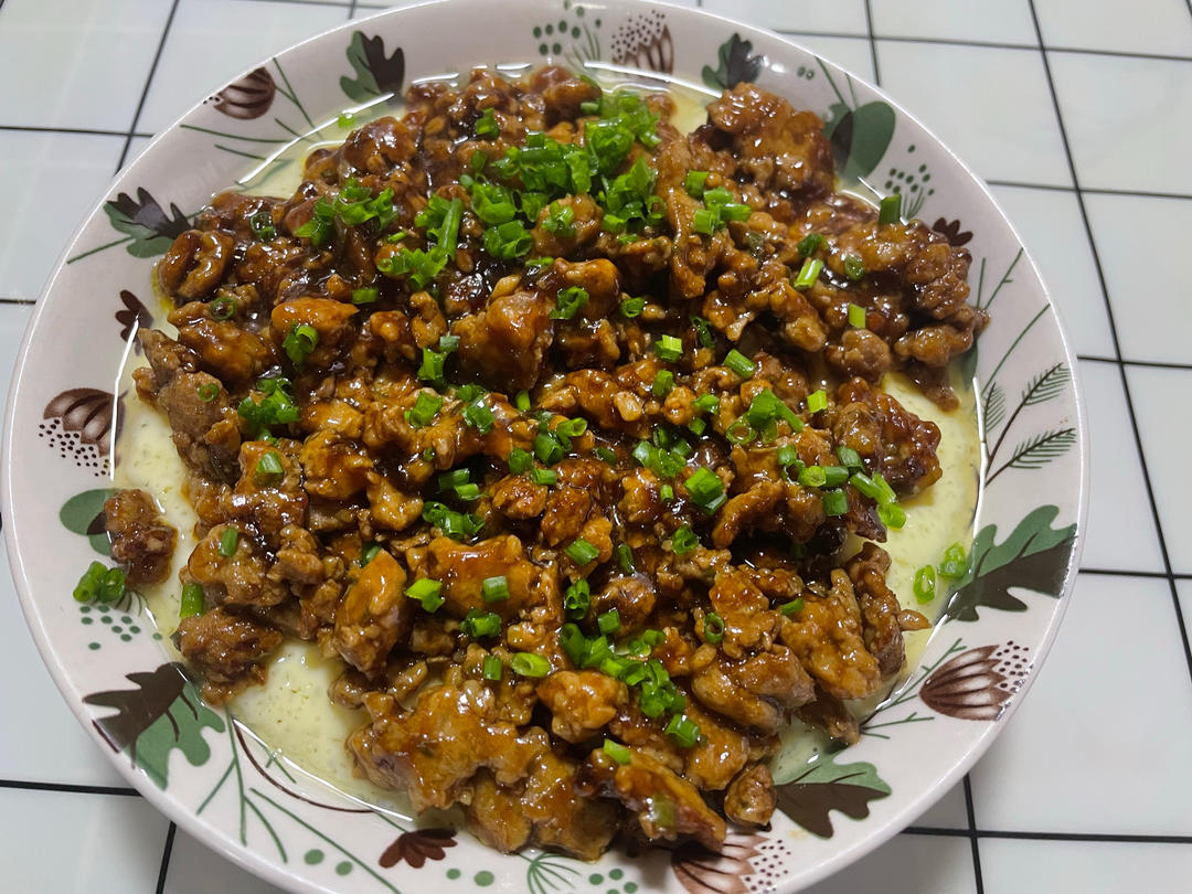 鸡蛋抱豆腐