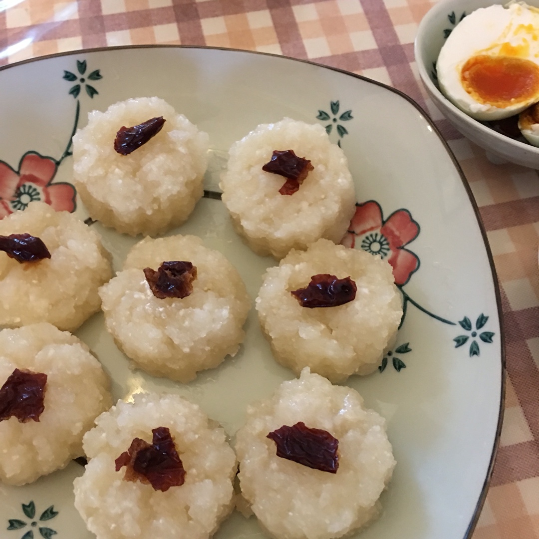 丸子74做的糯米糕