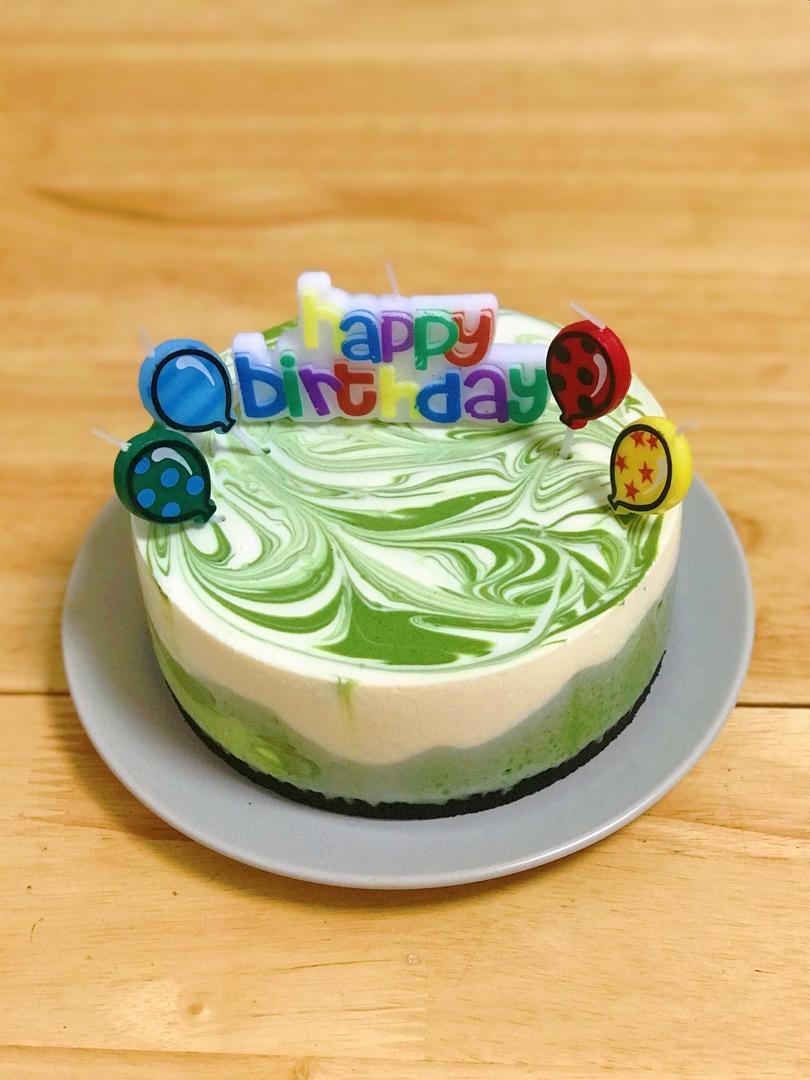 抹茶大理石慕斯