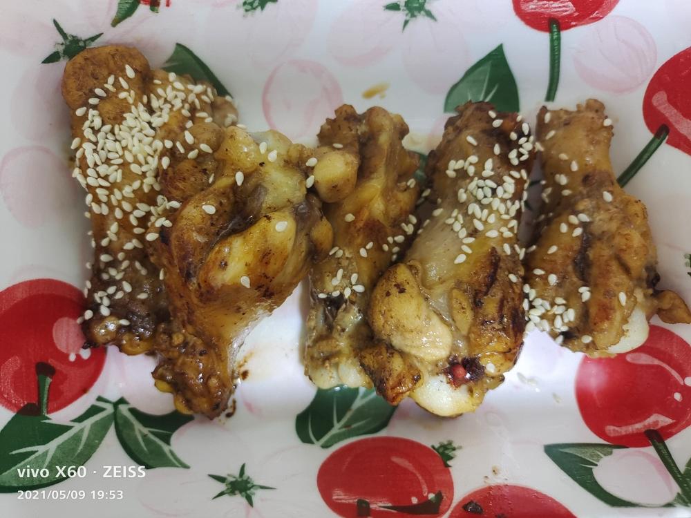 香煎鸡翅根