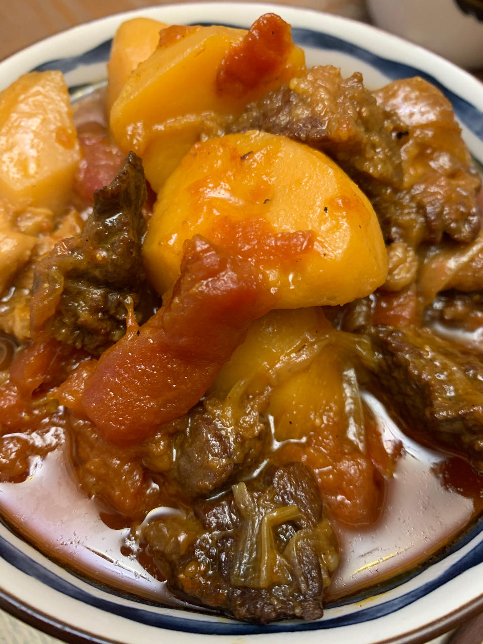 番茄土豆炖牛腩