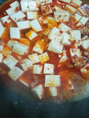麻婆豆腐——有肉的，郫县豆瓣版的做法 步骤5