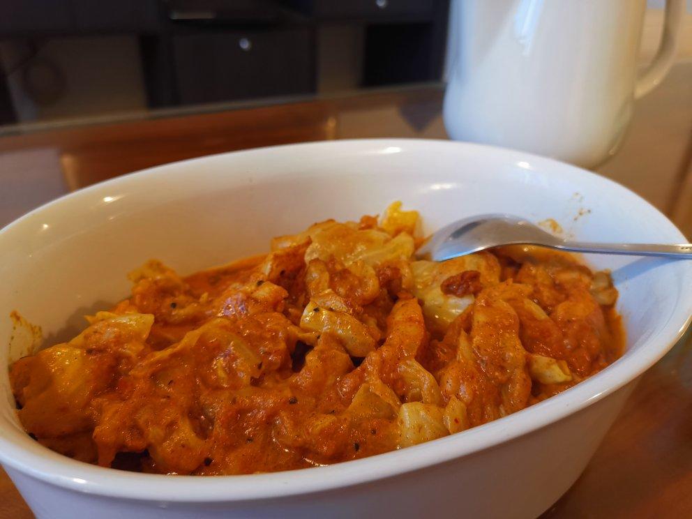 Keto 咖喱龙利鱼