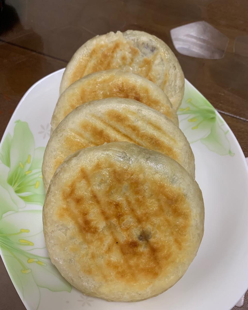 发面油酥小糖饼