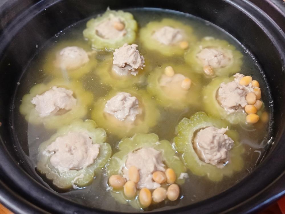 苦瓜塞肉汤👉不苦