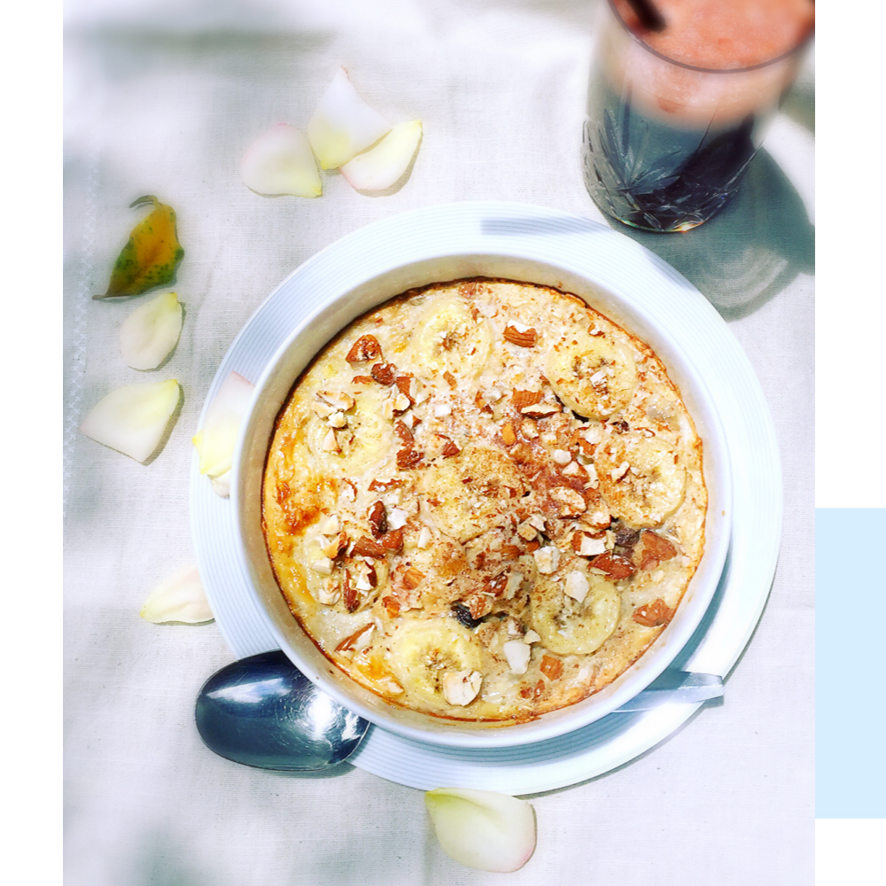Baked Oatmeal Breakfast 早餐烤燕麦
