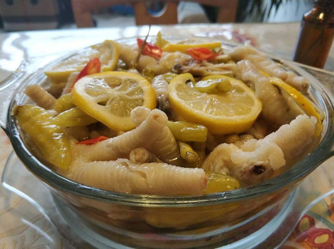 璇曼麻麻做的柠檬泡椒凤爪