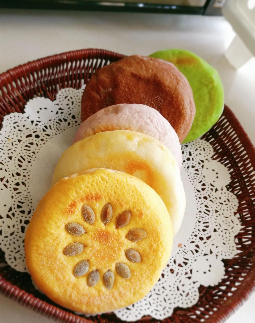 南瓜红豆包