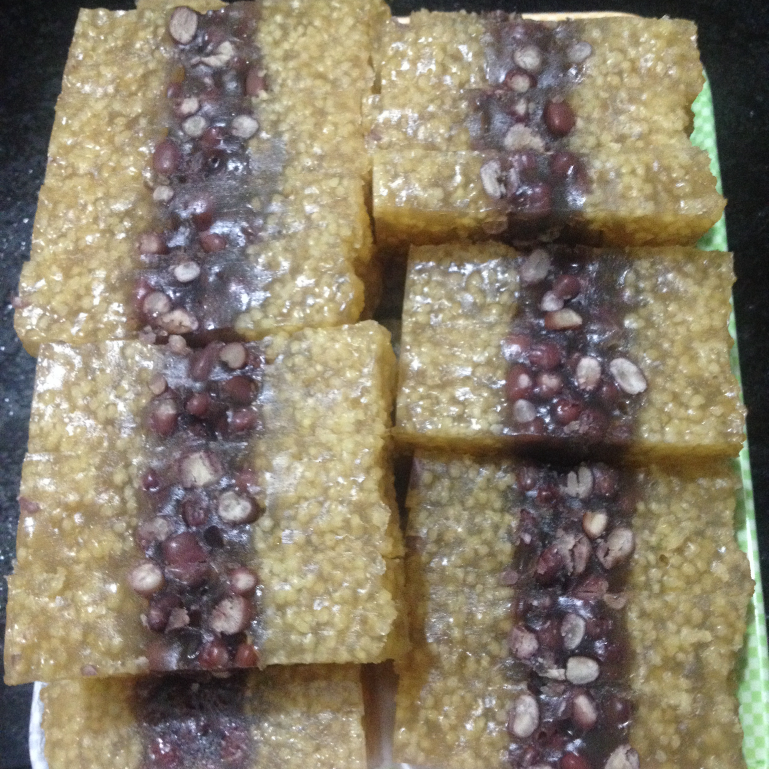 红豆小米杂粮糕