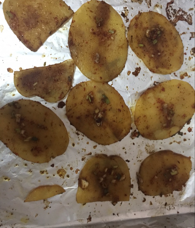 烤土豆片