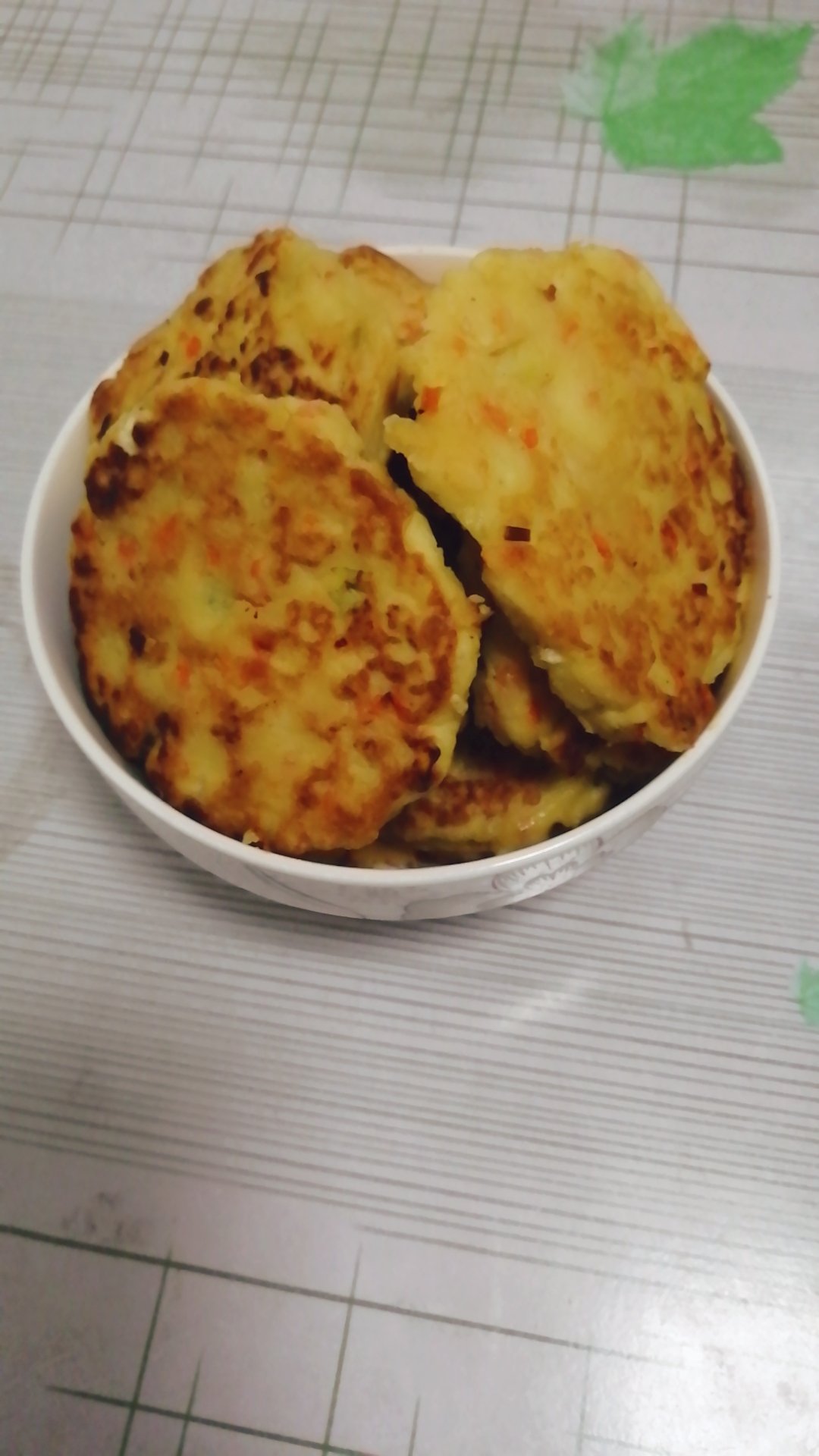 豆腐蔬菜饼（低脂低卡健康减肥餐）