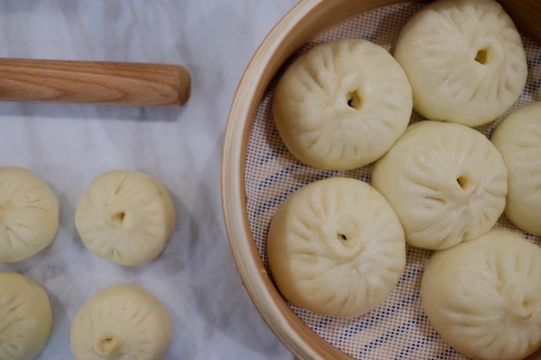 手工包子（肚脐包）