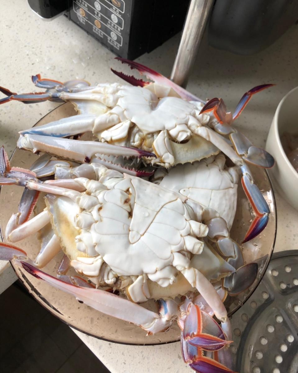 清蒸梭子蟹