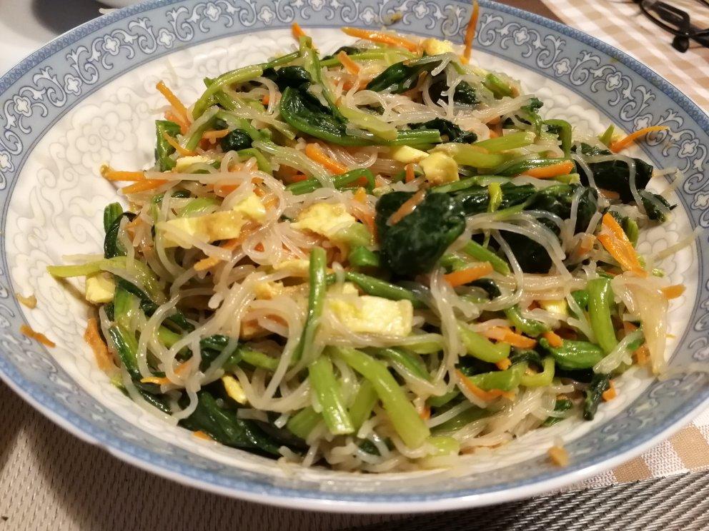 素拌三丝