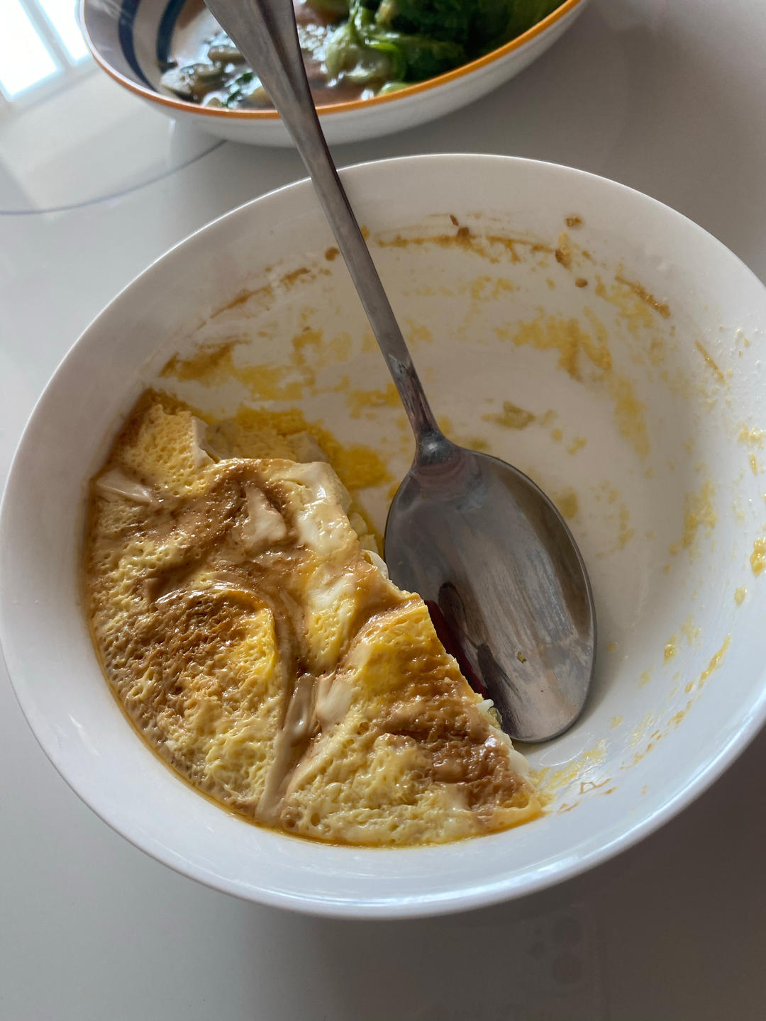 鸡蛋抱内脂豆腐
