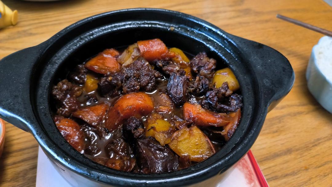 土豆炖牛肉