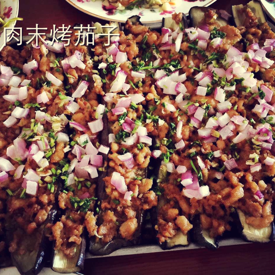 烤箱版简易烤茄子