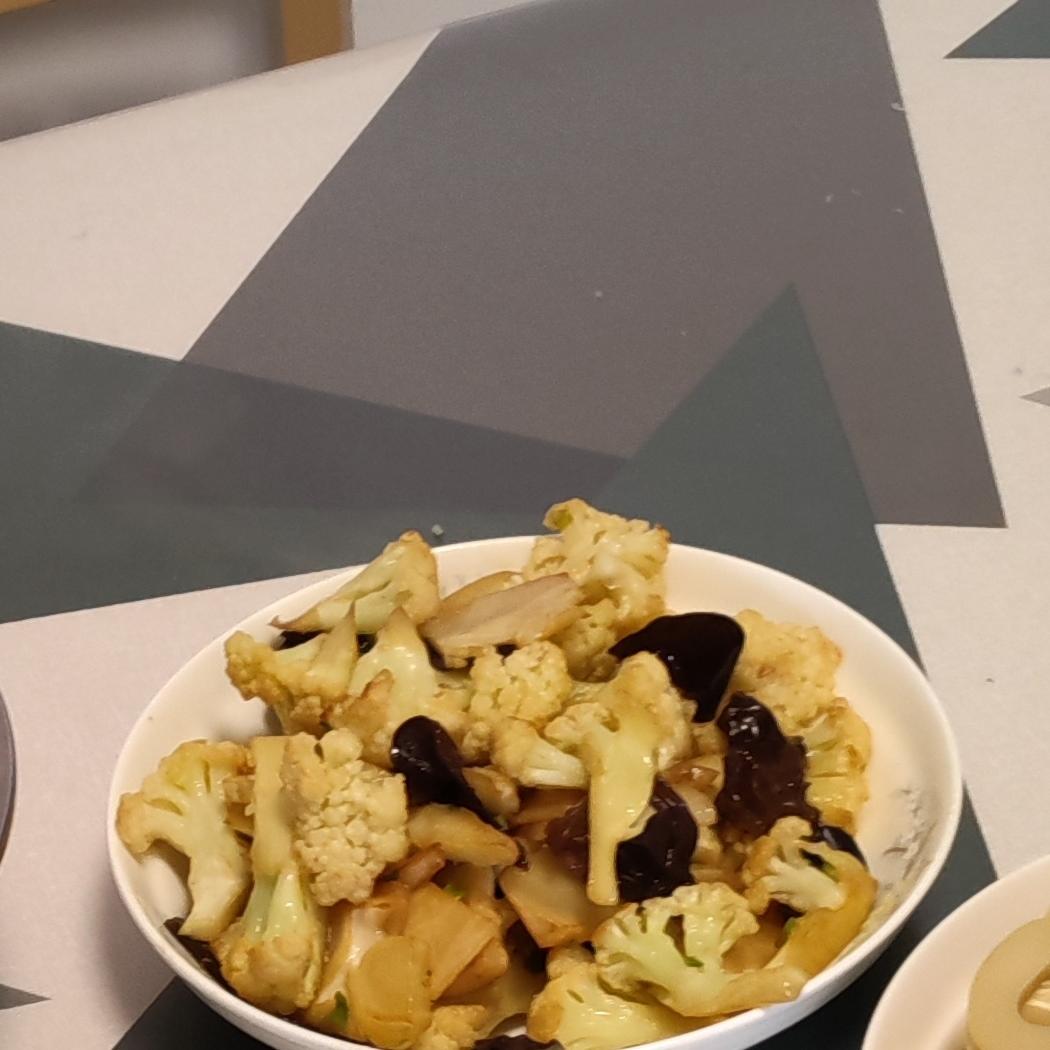 花菜炒木耳