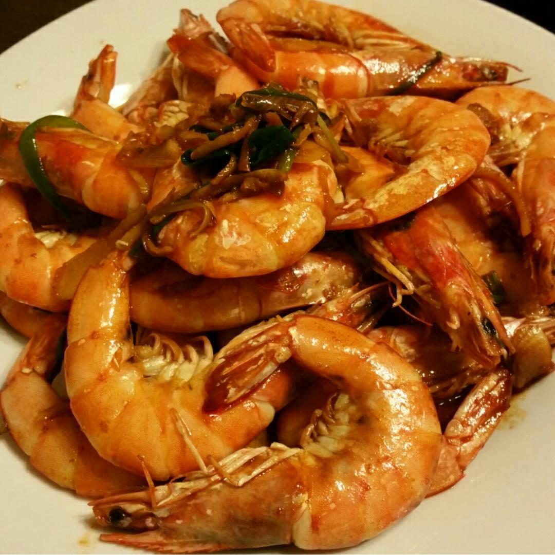 家常油爆虾