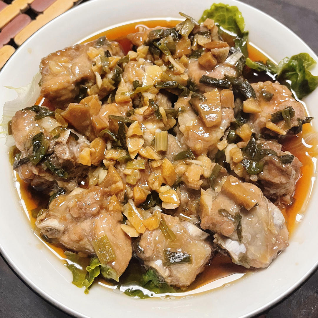 蒜蓉蒸排骨