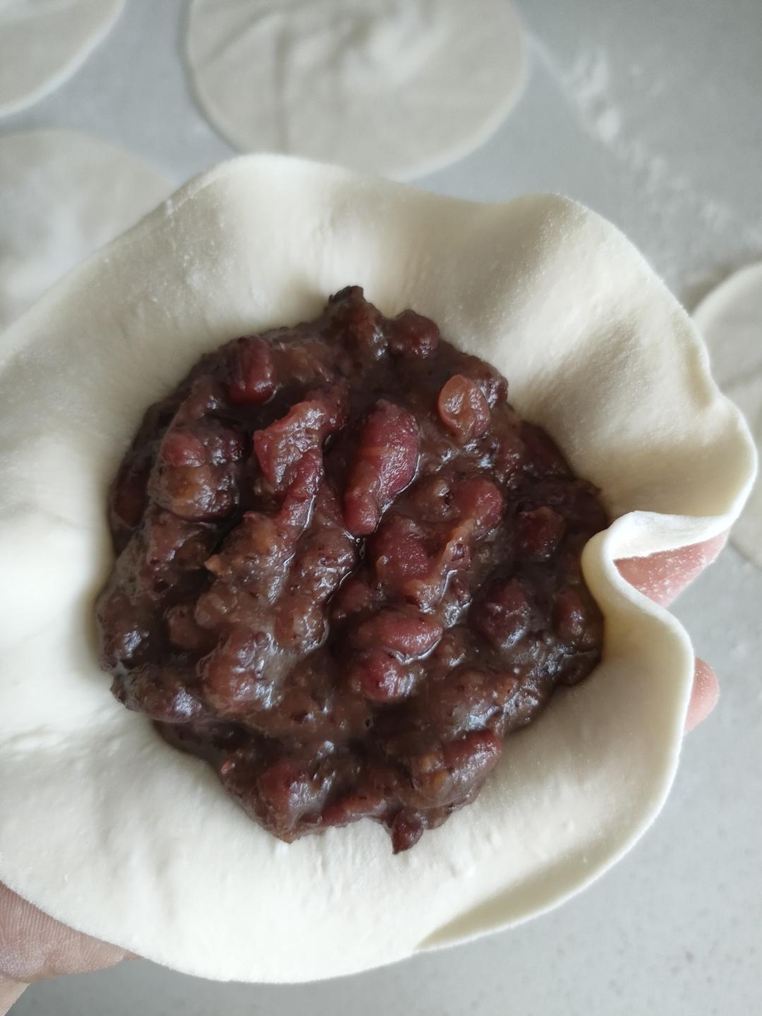 红豆枣泥馅儿