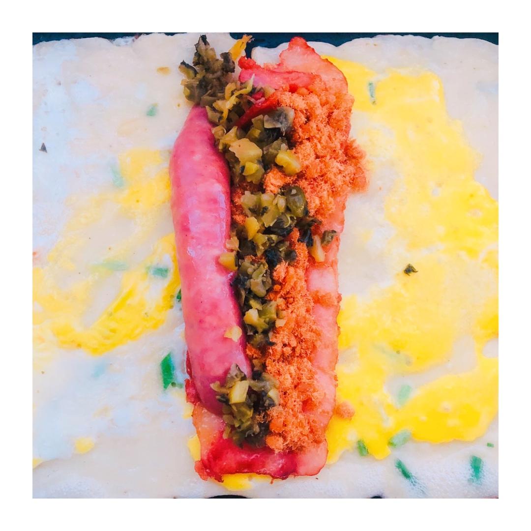 简易早餐−鸡蛋煎饼