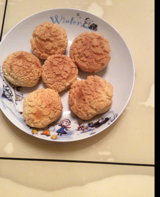 十分美味的酥皮泡芙