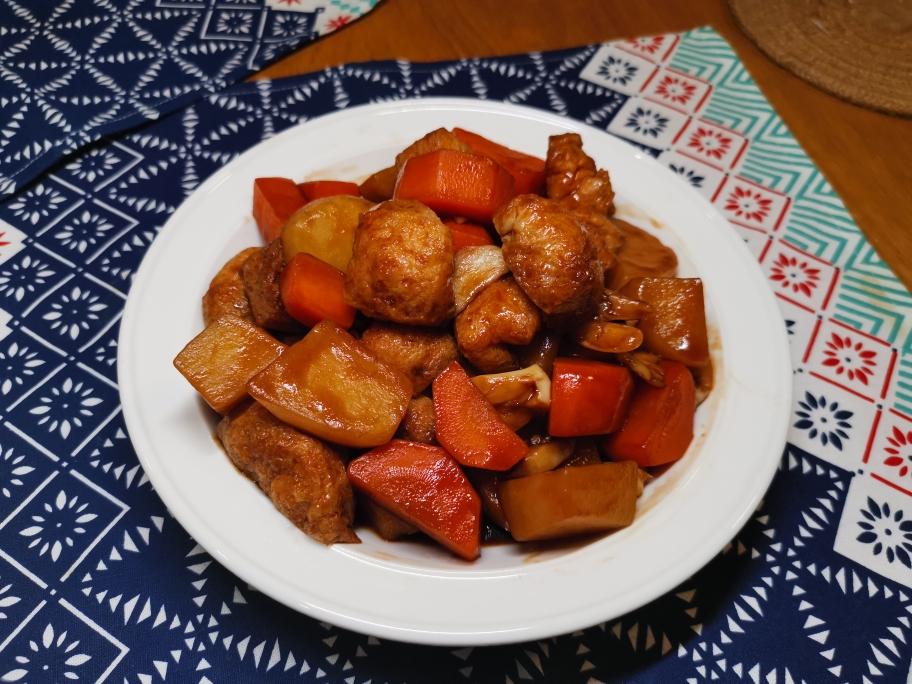 豆腐泡焖土豆的做法