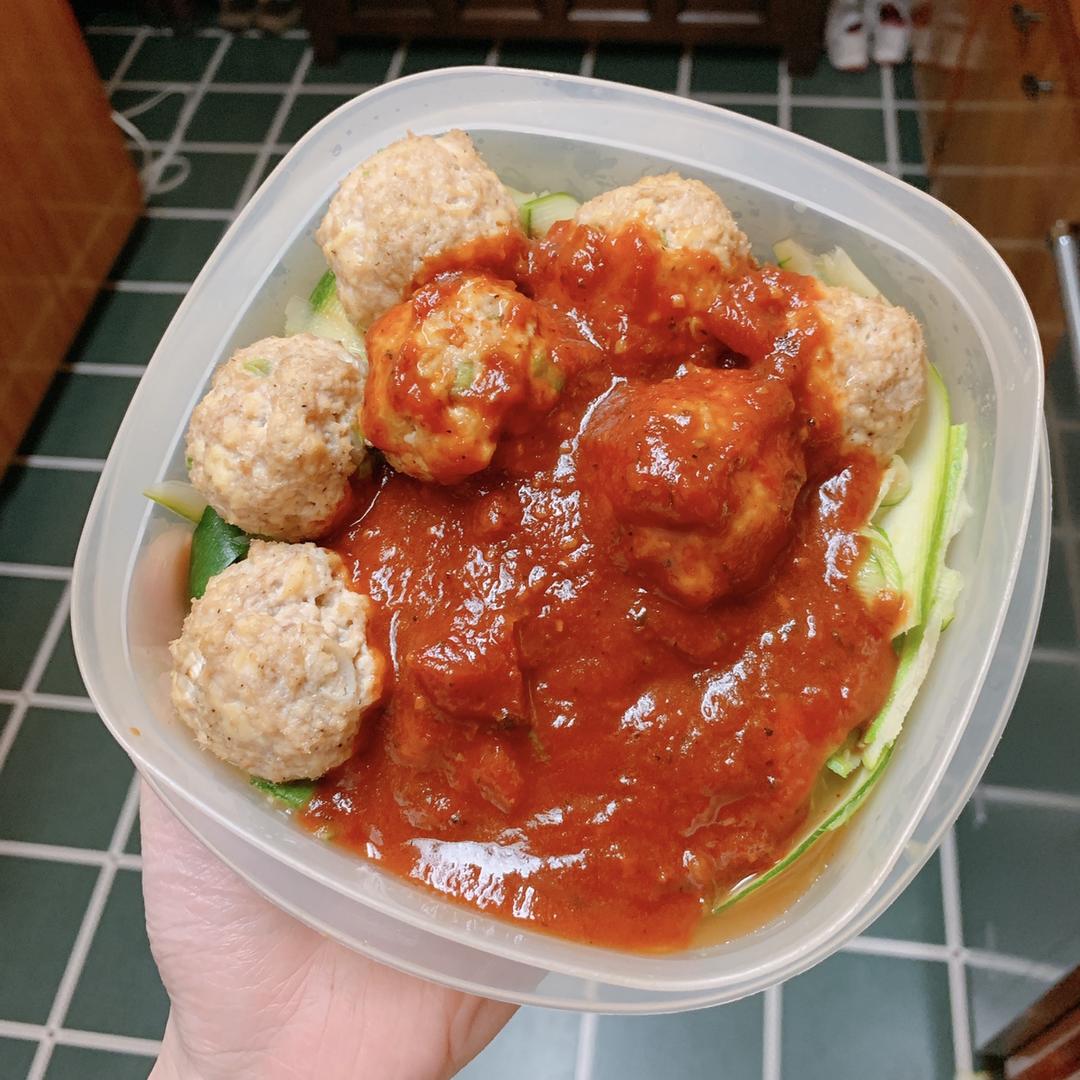软绵绵的鸡肉豆腐丸（无油）