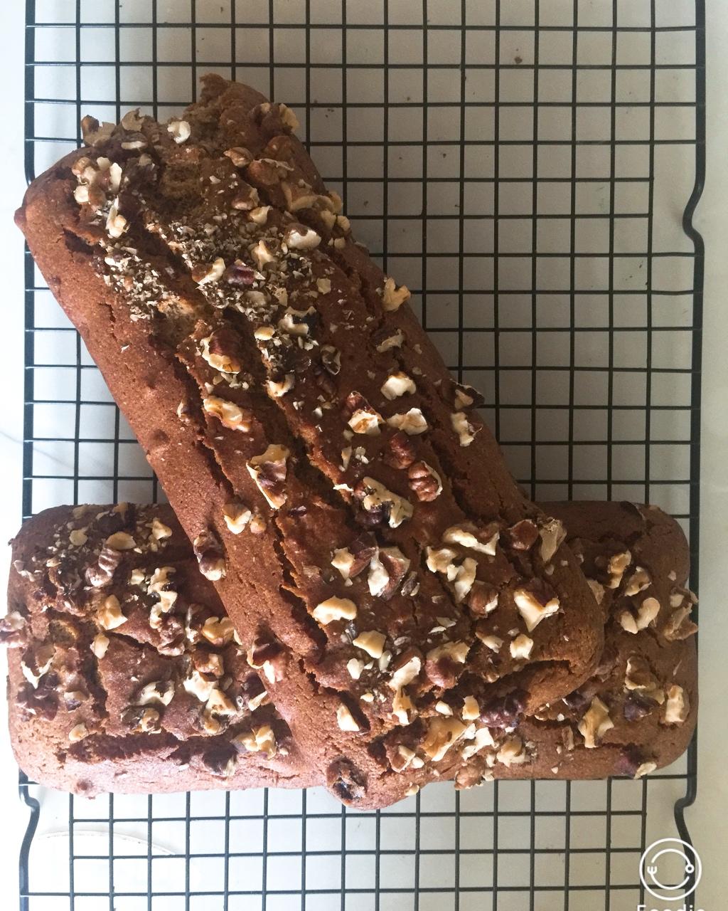 星巴克香蕉核桃蛋糕（starbucks banana walnut bread）