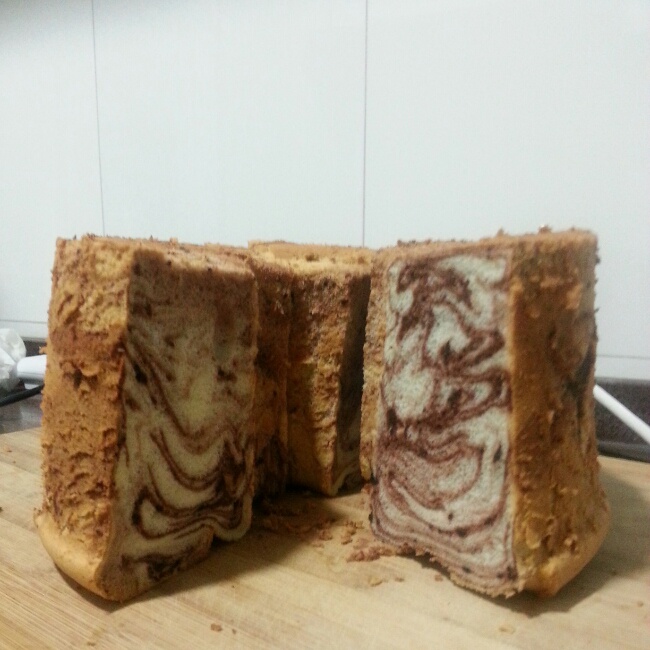 大理石戚风蛋糕