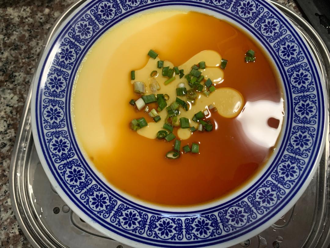水蒸蛋（1～2人份）的做法 步骤7