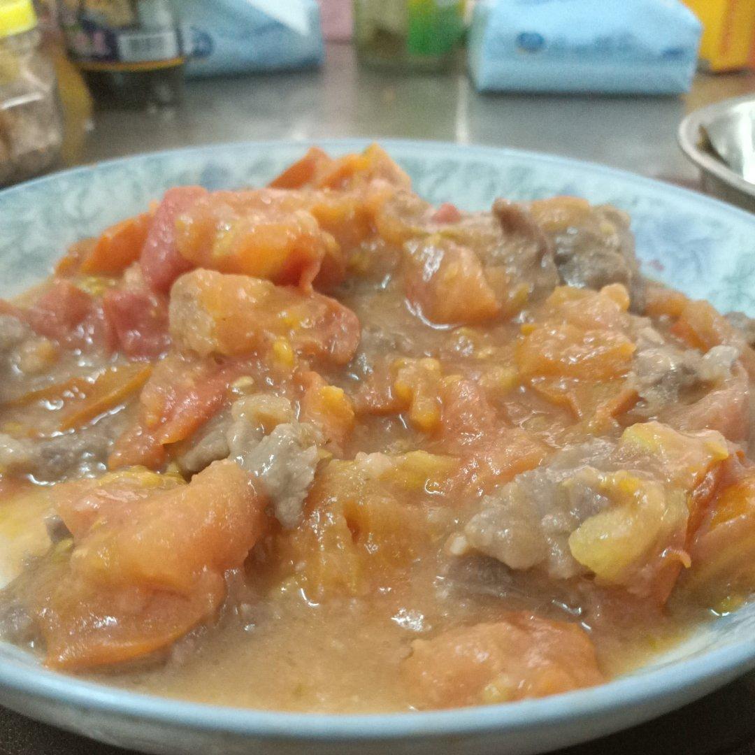 番茄牛肉（孩子的最爱）