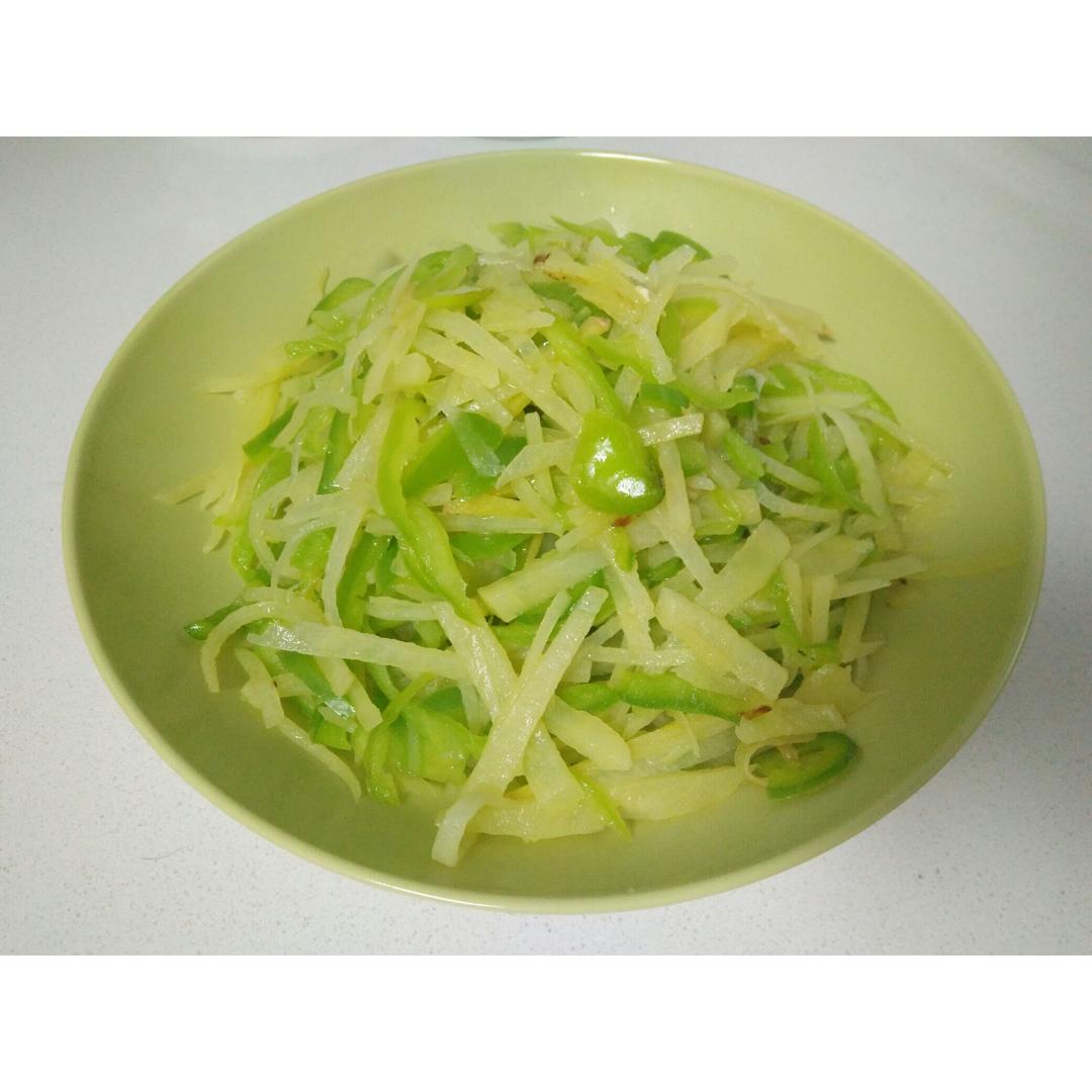 青椒土豆丝