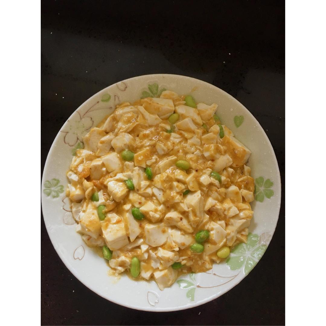 咸蛋黄豆腐