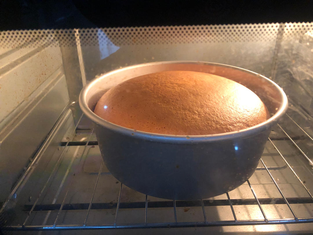 超柔软6寸戚风蛋糕(附8寸配方)零失败 超详细‼️含操作视频