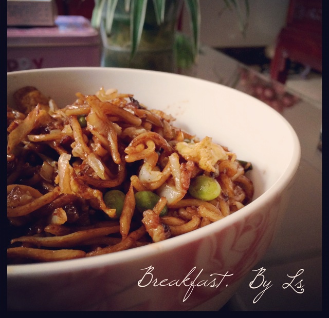 蔬菜炒面