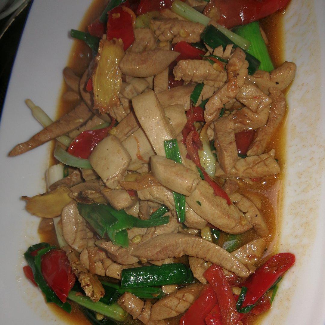 泡椒爆炒腰花
